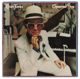 Elton John "Best Wishes" Authentic Signed Greatest Hits Album Cover BAS #AD85549