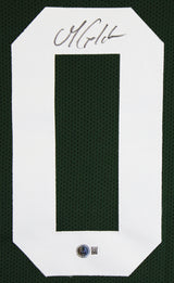 Matthew Golden Authentic Signed Green Pro Style Jersey BAS Witnessed 2