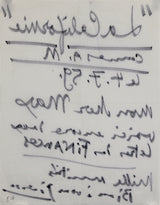 Pablo Picasso Authentic Signed & Handwritten 8.25x10.5 Letter BAS #AE04583