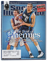 Dirk Nowitzki & Steve Nash Signed 2007 Sports Illustrated Magazine BAS #AE13002
