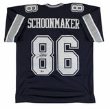 Luke Schoonmaker Authentic Signed Navy Pro Style Jersey BAS Witnessed