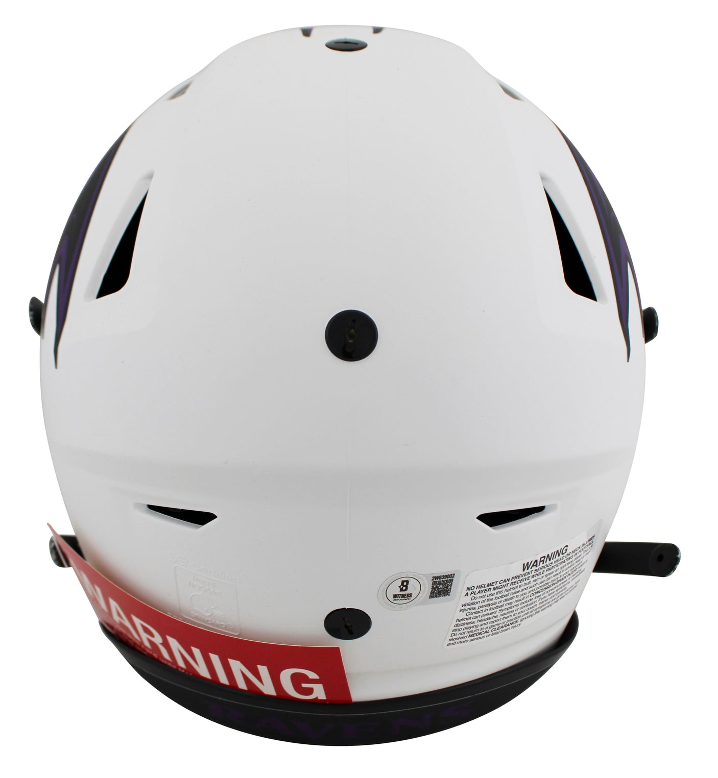 Ravens Ray Lewis Authentic Signed Lunar Speed Flex Full Size Helmet BAS Witness