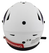 Ravens Ray Lewis Authentic Signed Lunar Speed Flex Full Size Helmet BAS Witness