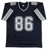 Luke Schoonmaker Authentic Signed Navy Pro Style Jersey BAS Witnessed