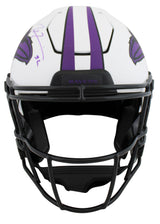 Ravens Ray Lewis Authentic Signed Lunar Speed Flex Full Size Helmet BAS Witness