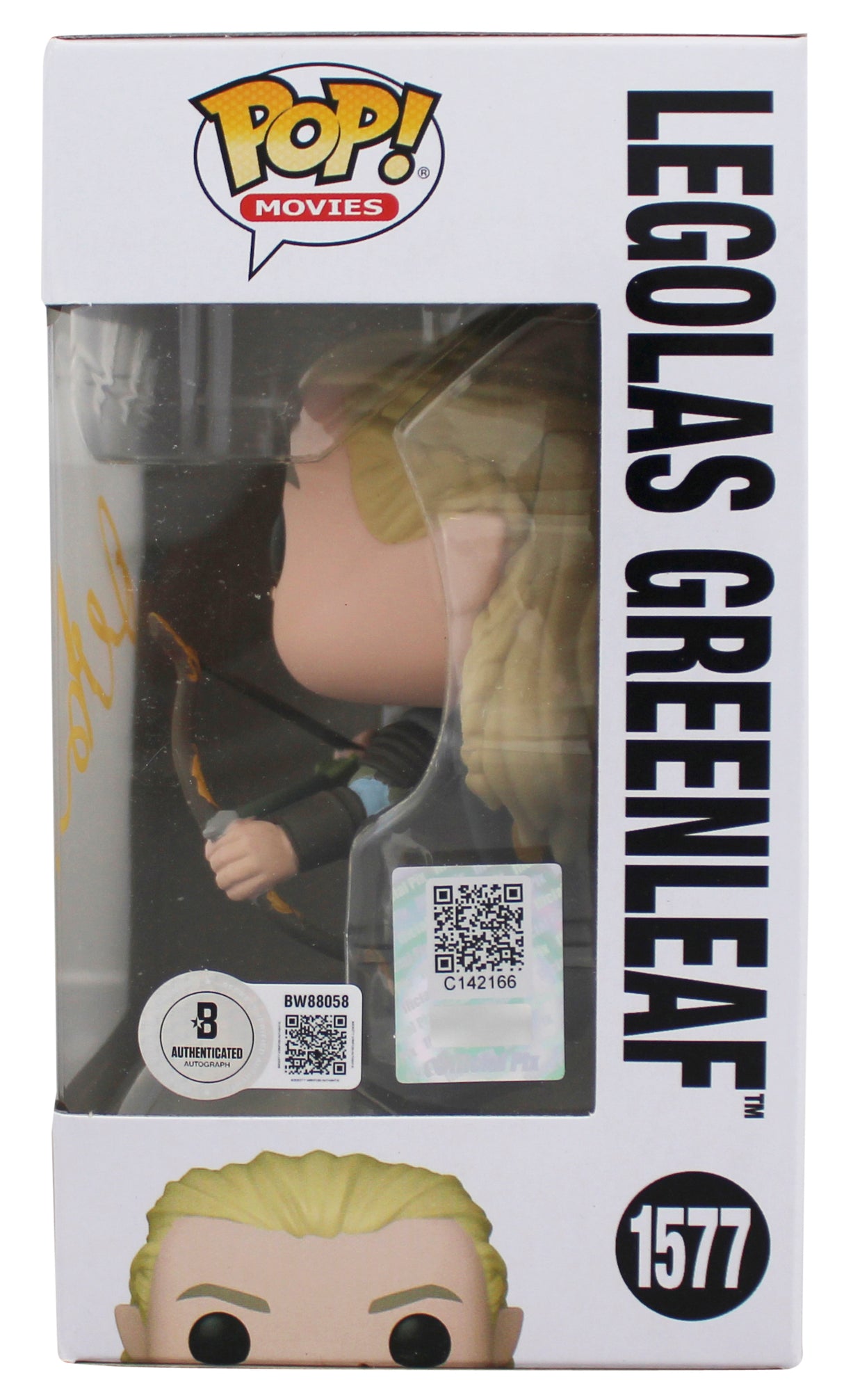 Orlando Bloom LOTR Signed Legolas #628 Funko Pop Vinyl Figure BAS #BW88058