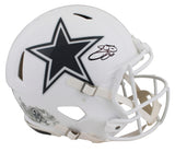 Cowboys Emmitt Smith Signed Salute To Service III F/S Speed Proline Helmet BAS W