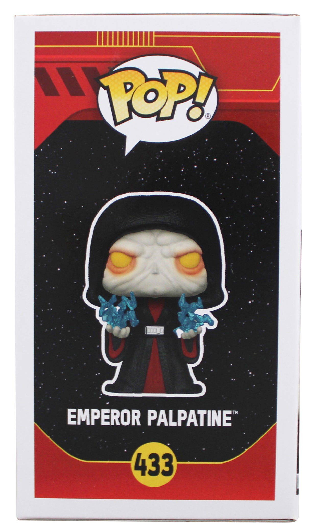 Ian McDiarmid Star Wars "Emperor" Signed #433 Funko Pop Vinyl Figure BAS