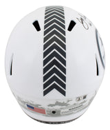 Steelers Joe Greene "HOF 87" Signed STS III F/S Speed Rep Helmet W/ Case BAS Wit