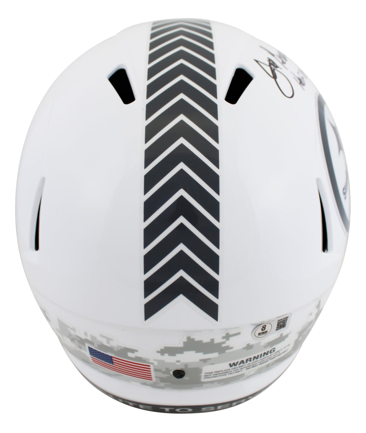 Steelers Joe Greene "HOF 87" Signed STS III F/S Speed Rep Helmet W/ Case BAS Wit