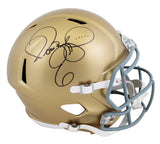 Notre Dame Jerome Bettis Signed Full Size Speed Rep Helmet W/ Case BAS Witnessed