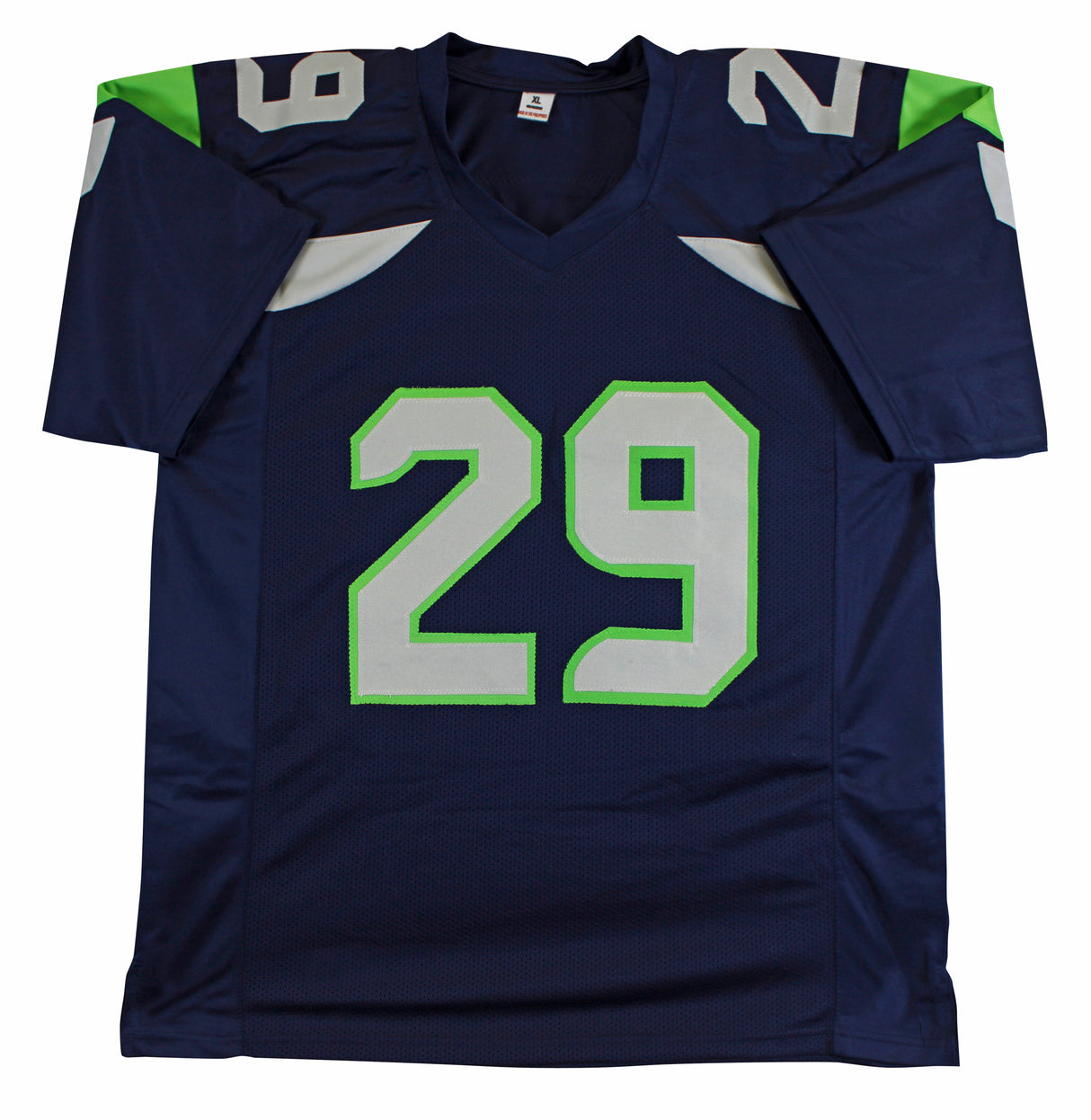 Earl Thomas Authentic Signed Navy Pro Style Jersey Autographed BAS Witnessed