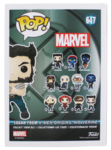 Hugh Jackman Marvel Authentic Signed Logan #647 Funko Pop Vinyl Figure BAS