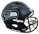 Seahawks Earl Thomas Authentic Signed Full Size Speed Rep Helmet BAS Witnessed