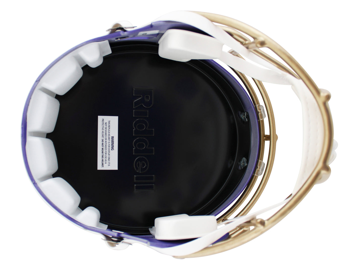 Ravens Ray Lewis Signed 2024 On-Field Alt F/S Speed Rep Helmet W/ Case BAS Wit