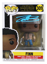 John Boyega Star Wars Authentic Signed Finn #309 Funko Pop Vinyl Figure BAS