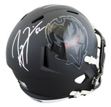 Ravens Ray Lewis Signed 2026 On-Field Alt Full Size Speed Rep Helmet BAS Witness