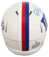 Giants Phil Simms Authentic Signed Retro Speed Mini Helmet W/ Case JSA Witness