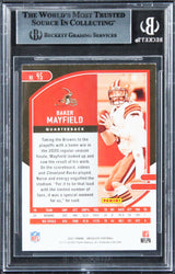 Browns Baker Mayfield Authentic Signed 2021 Absolute #45 Card BAS Slabbed