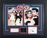 John Travolta & Olivia Newton John Grease Signed Framed Display BAS & JSA