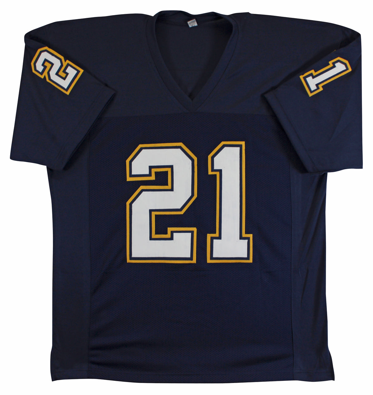 LaDanian Tomlinson "HOF 17" Authentic Signed Navy Blue Pro Style Jersey BAS Wit
