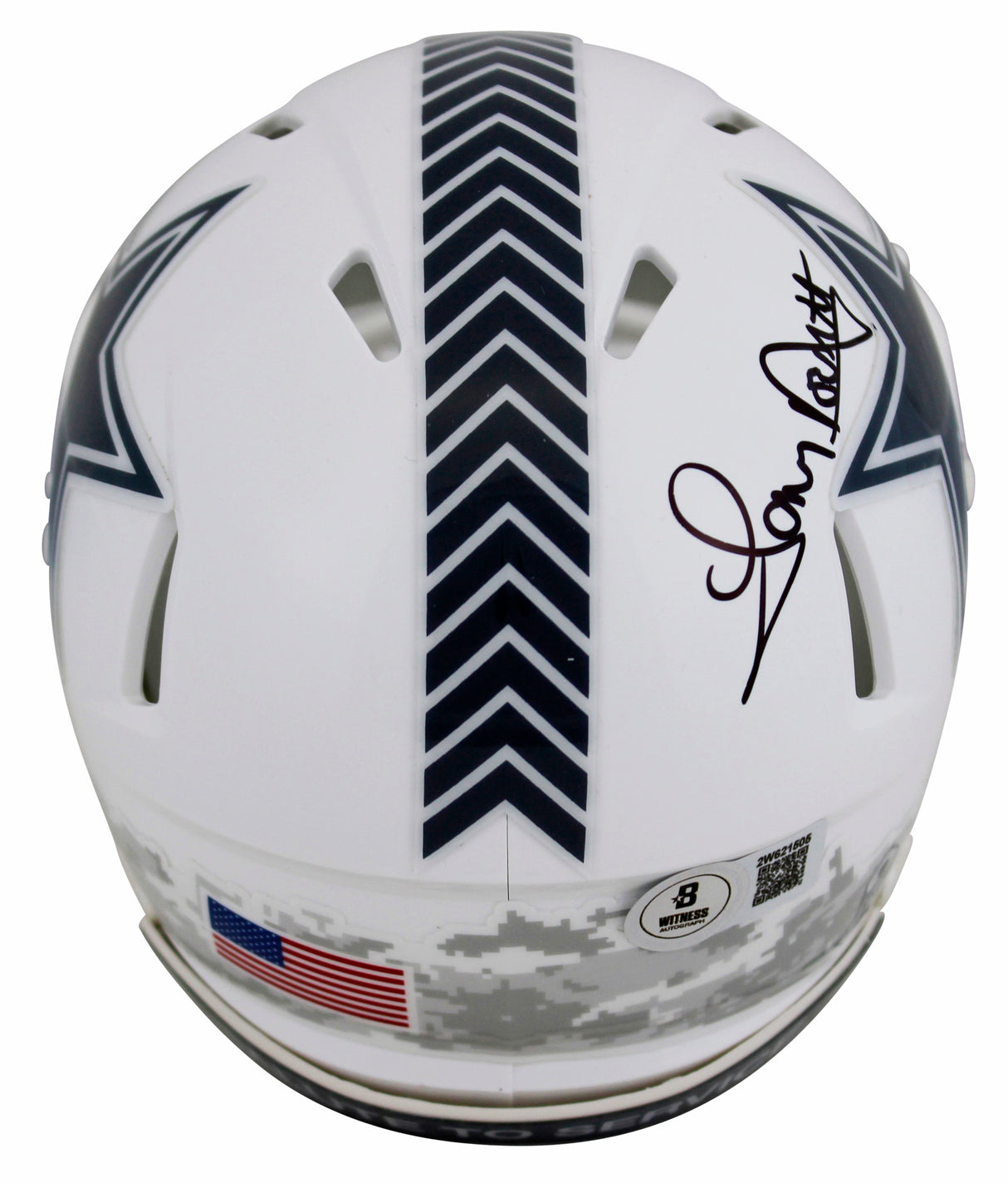 Cowboys Tony Dorsett Signed STS III Speed Mini Helmet W/ Case w/ Black Sig BAS W