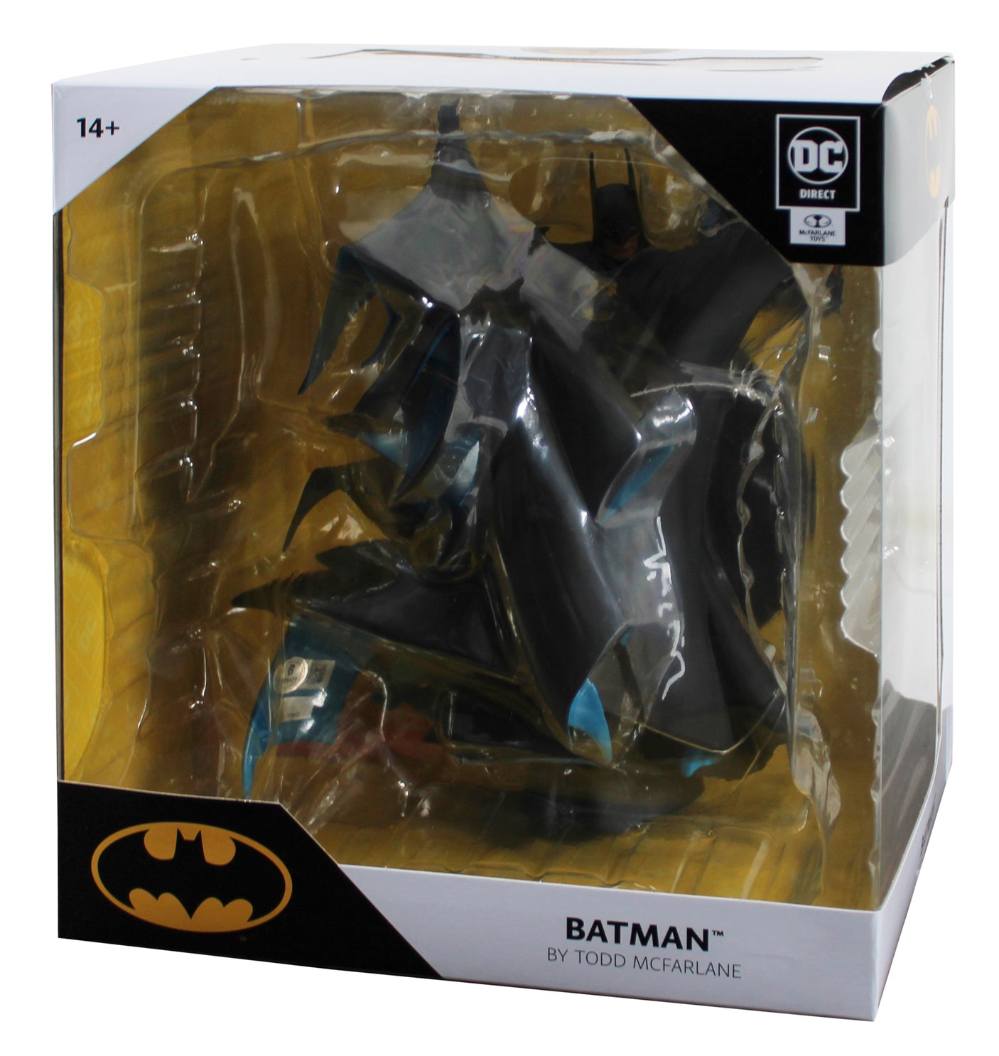 Val Kilmer Batman Forever Signed 12" Batman by Todd McFarlane Statue BAS