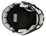 Ravens Ray Lewis & Ed Reed Signed Full Size Speed Rep Helmet w/ Case BAS Wit 2