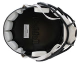 Ravens Ray Lewis & Ed Reed Signed Full Size Speed Rep Helmet w/ Case BAS Wit 2