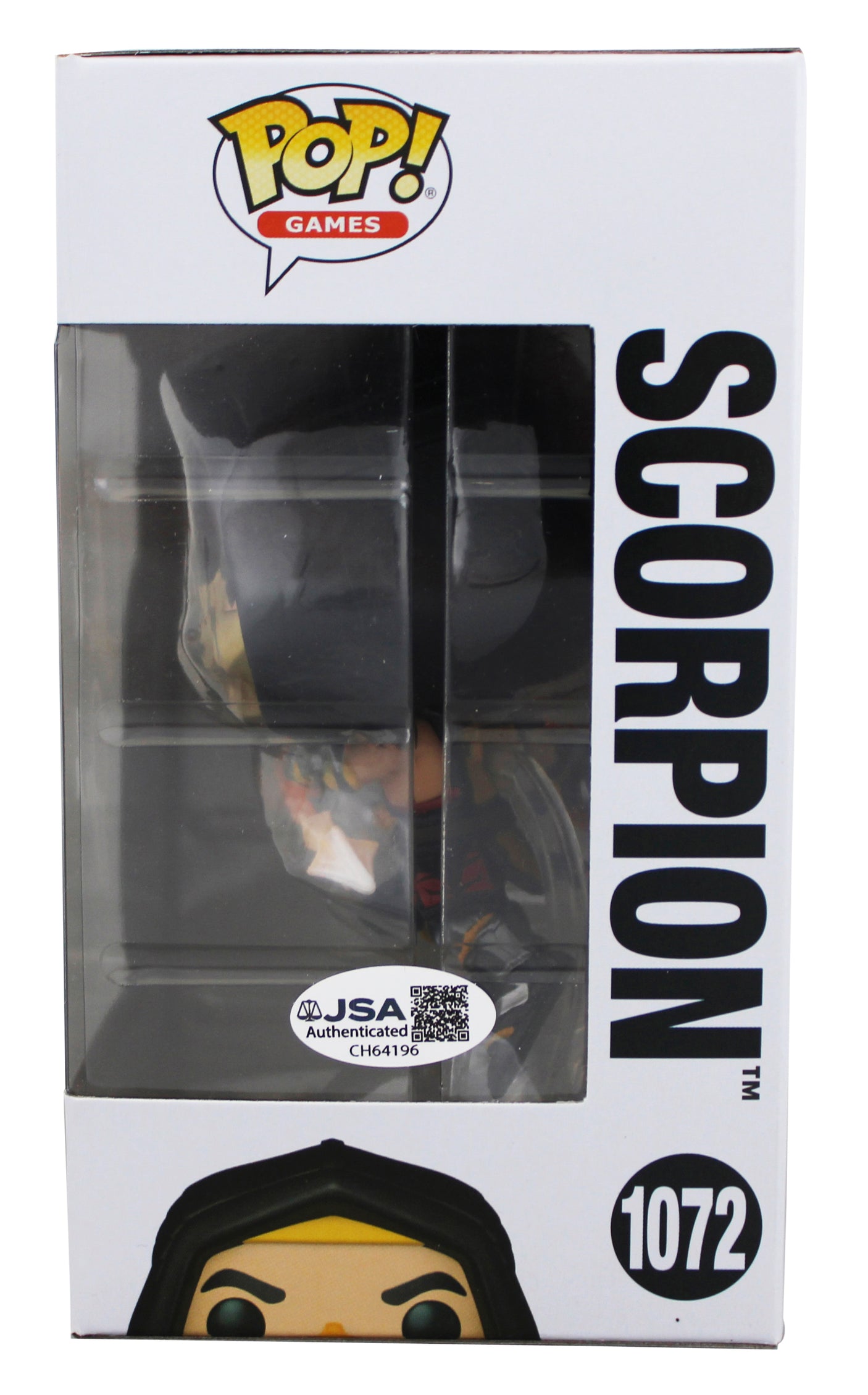 Ian Anthony Dale Mortal Kombat Signed #1072 Funko Pop Vinyl Figure JSA #CH64196