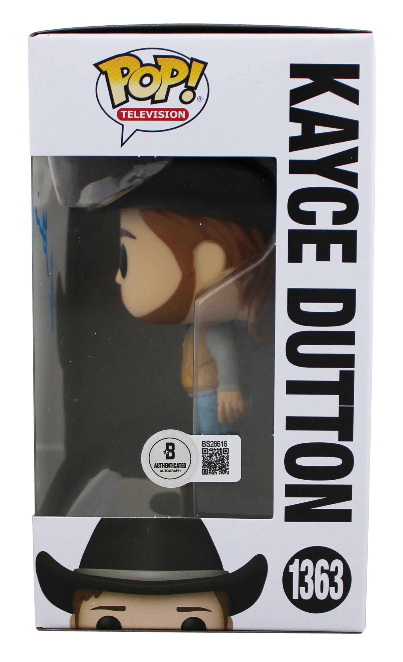 Luke Grimes Yellowstone Signed Kayce Dutton #1363 Funko Pop Figure BAS #BS28616