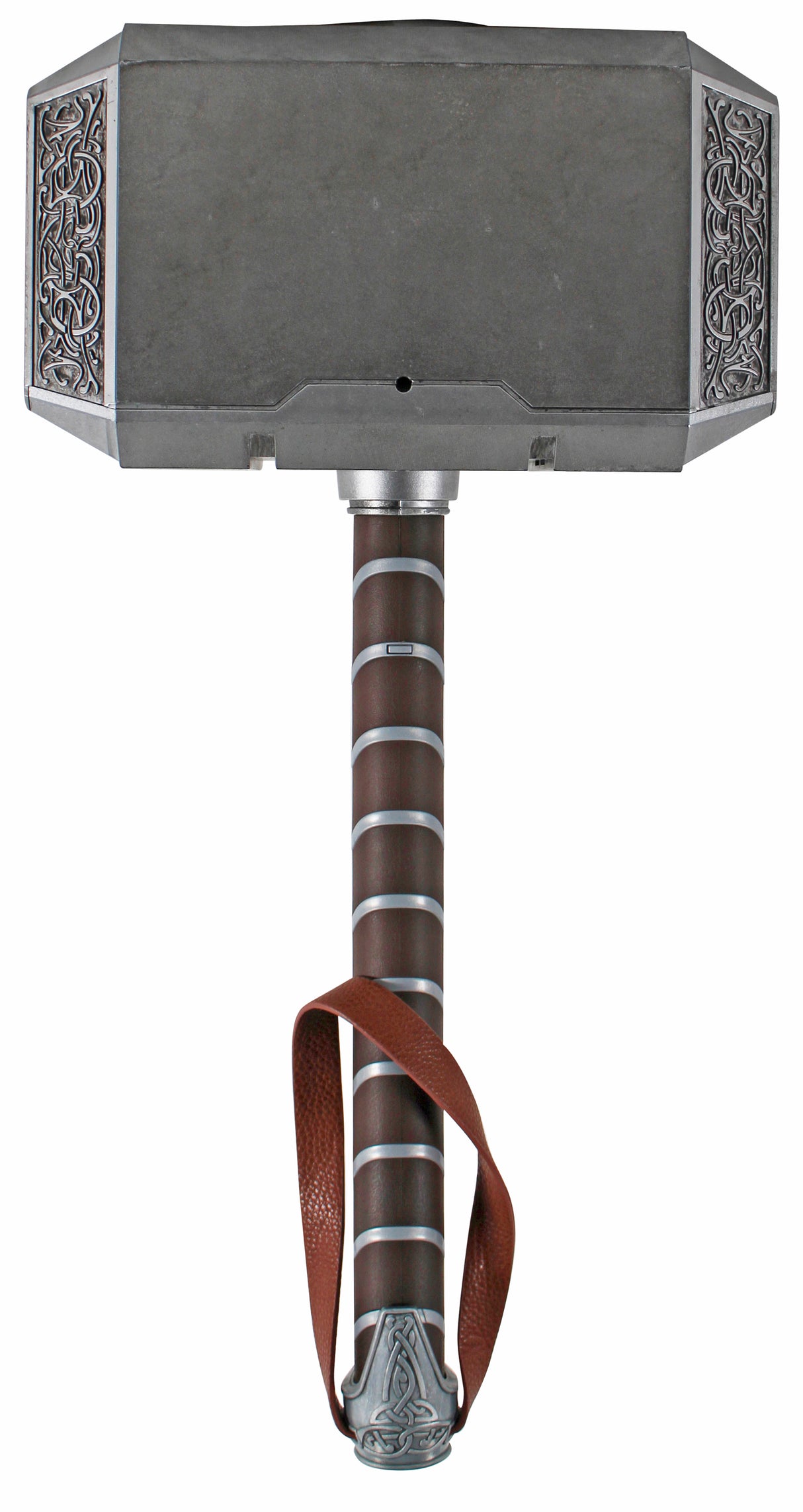 Avengers (4) Jackson, Bettany, Rudd & Gillan Signed Thor Mjolnir Prop Hammer BAS