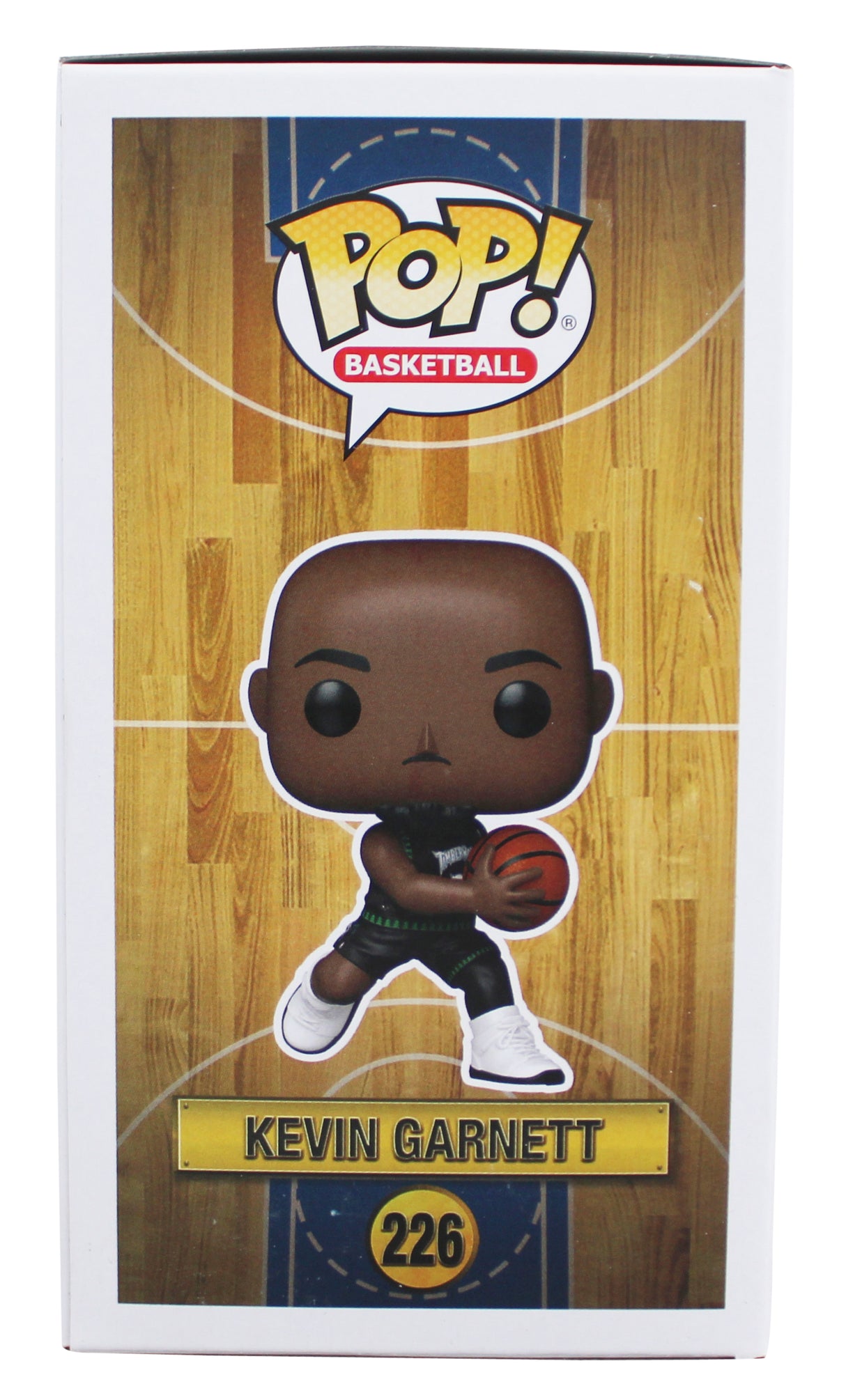 Timberwolves Kevin Garnett Signed #226 Funko Pop Vinyl Figure JSA Witness 2