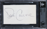 Dave Coulier Full House Authentic Signed 3x5 Index Card Autographed BAS Slabbed