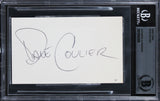 Dave Coulier Full House Authentic Signed 3x5 Index Card Autographed BAS Slabbed