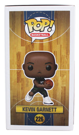 Timberwolves Kevin Garnett Signed #226 Funko Pop Vinyl Figure JSA Witness 1