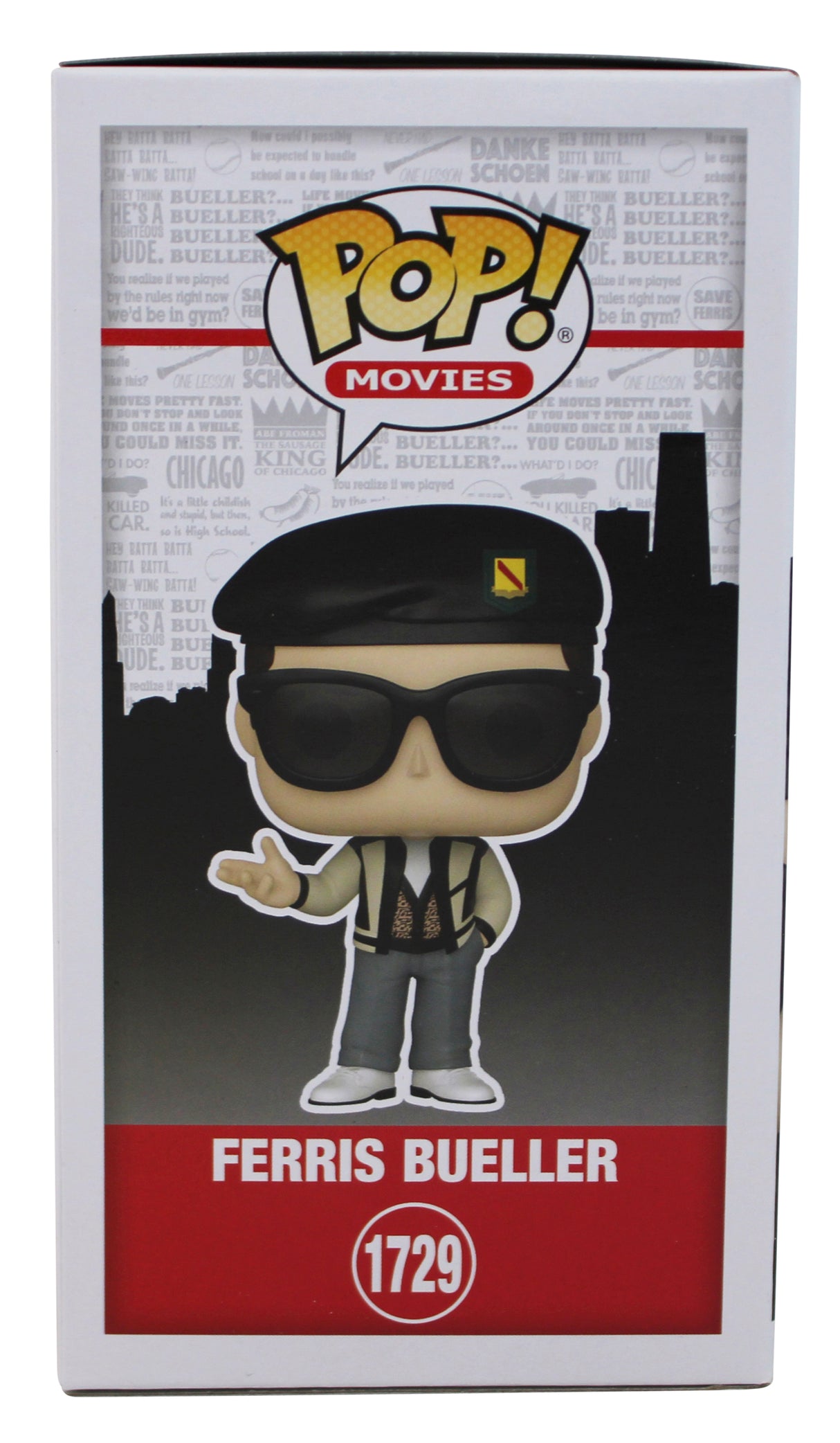 Matthew Broderick Ferris Bueller Signed #1729 Funko Pop Vinyl Figure BAS