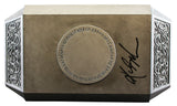 Avengers (4) Jackson, Bettany, Rudd & Gillan Signed Thor Mjolnir Prop Hammer BAS