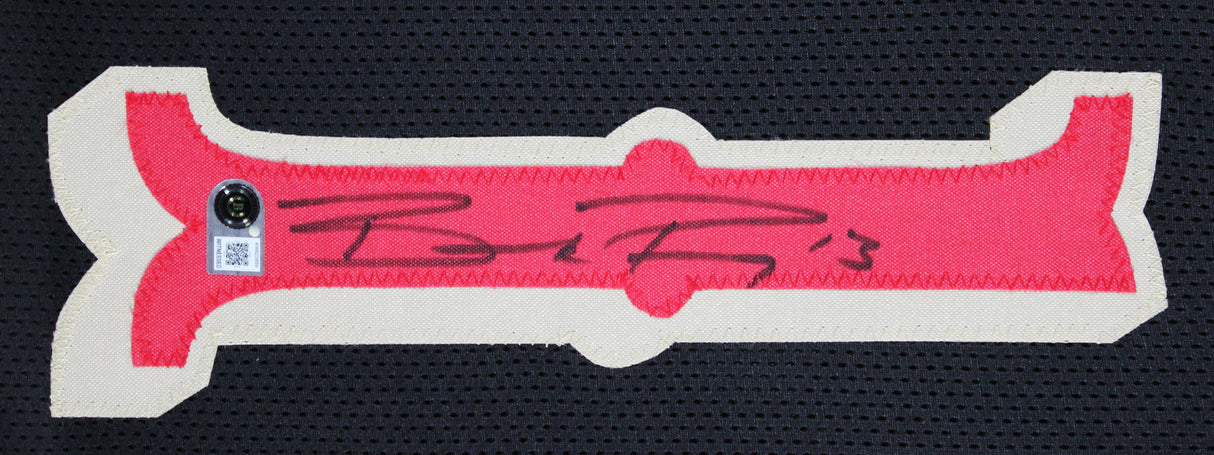 Brock Purdy Authentic Signed Black Alternate Pro Style Framed Jersey BAS Witness