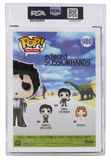 Johnny Depp Edward Scissorhands Signed #980 Funko Pop Vinyl Figure PSA & JSA