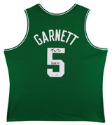 Celtics Kevin Garnett "HOF 20" Signed Green M&N HWC Swingman Jersey JSA Witness