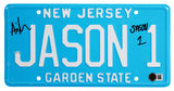 Ari Lehman Friday The 13th "Jason 1" Signed License Plate BAS Witness #3W151625
