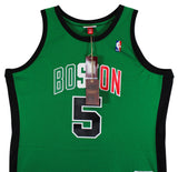 Celtics Kevin Garnett "HOF 20" Signed 10/6/07 Kelly Green M&N HWC Jersey JSA Wit