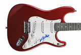 Keith Richards Rolling Stones Authentic Signed Red Electric Guitar BAS #AE13003