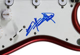Keith Richards Rolling Stones Authentic Signed Red Electric Guitar BAS #AE13003