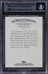 Dick Vitale ESPN Authentic Signed 2011 Topps #136 Card Autographed BAS Slabbed