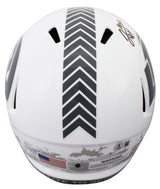 Rams Jared Verse Signed Salute To Service III Full Size Speed Rep Helmet BAS Wit
