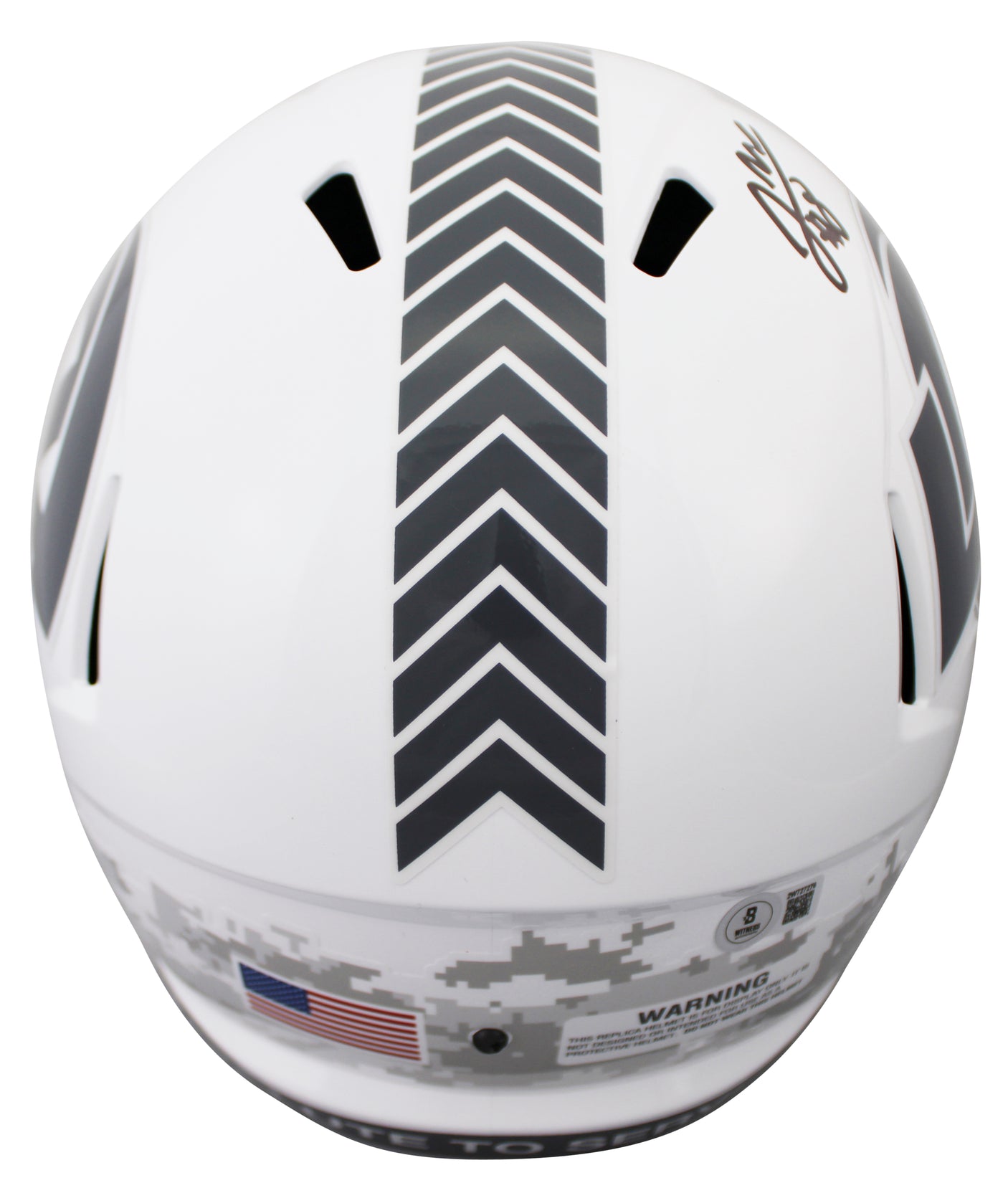 Rams Jared Verse Signed STS III Full Size Speed Rep Helmet W/ Case BAS Witnessed