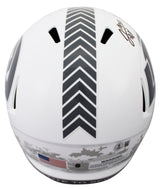 Rams Jared Verse Signed Salute To Service III Full Size Speed Rep Helmet BAS Wit