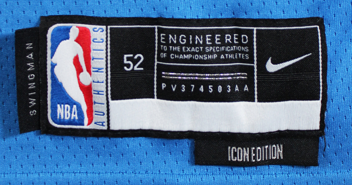 Thunder Shai Gilgeous-Alexander Signed Blue Nike Icon Ed. Jersey JSA #CN81300
